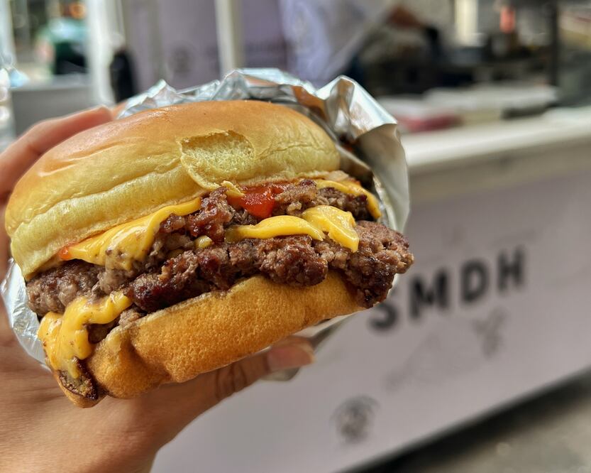 Hamburguesa en tres actos