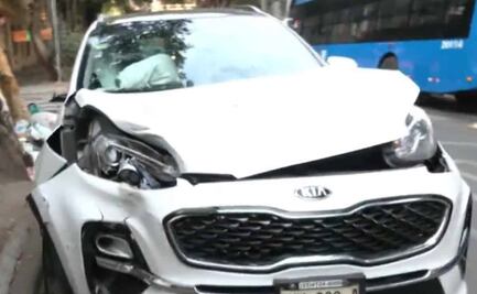 Choque entre camioneta y Trolebús deja siete personas lesionadas en la colonia Doctores