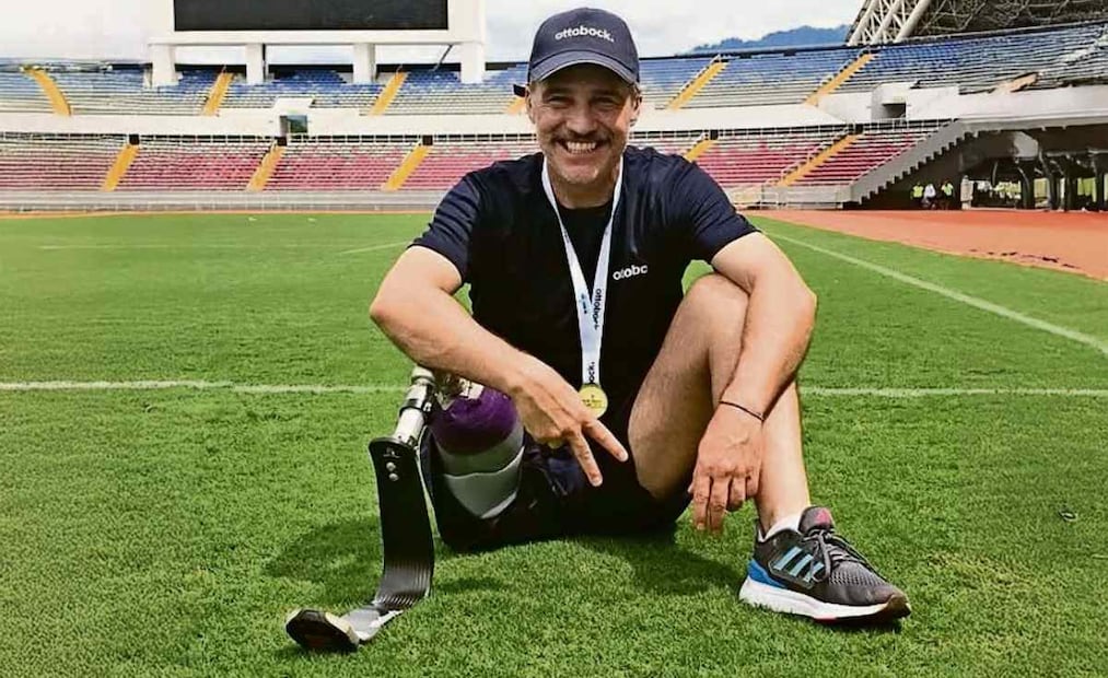 Participó en los Juegos Paralímpicos París 2024 como representante de una marca de prótesis. Fotos: Azteca, Fidecine, IG y Netflix