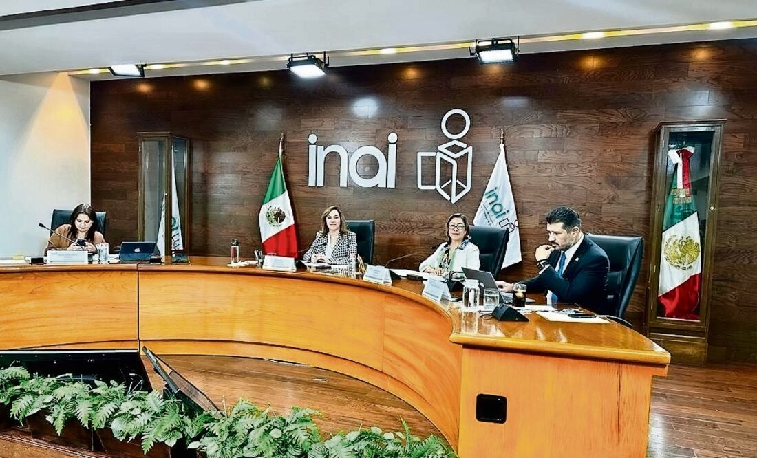 Inai celebra sesión con cuatro comisionados