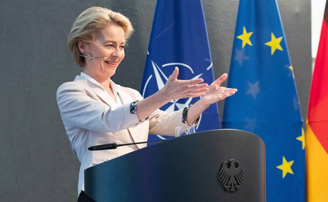 Fotografía de archivo de la actual ministra de Defensa alemana, la conservadora Ursula von der Leyen, durante un acto en Berlín (Alemania) (Foto: EFE)