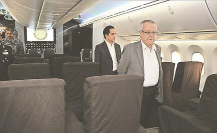 Avión presidencial se despide de México; así era por dentro
