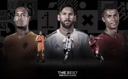 Messi, Cristiano y Van Dijk, por el premio The Best