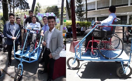 Estudiantes del IPN crean auto para personas con discapacidad