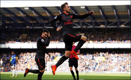Arsenal golea al Everton de Rooney