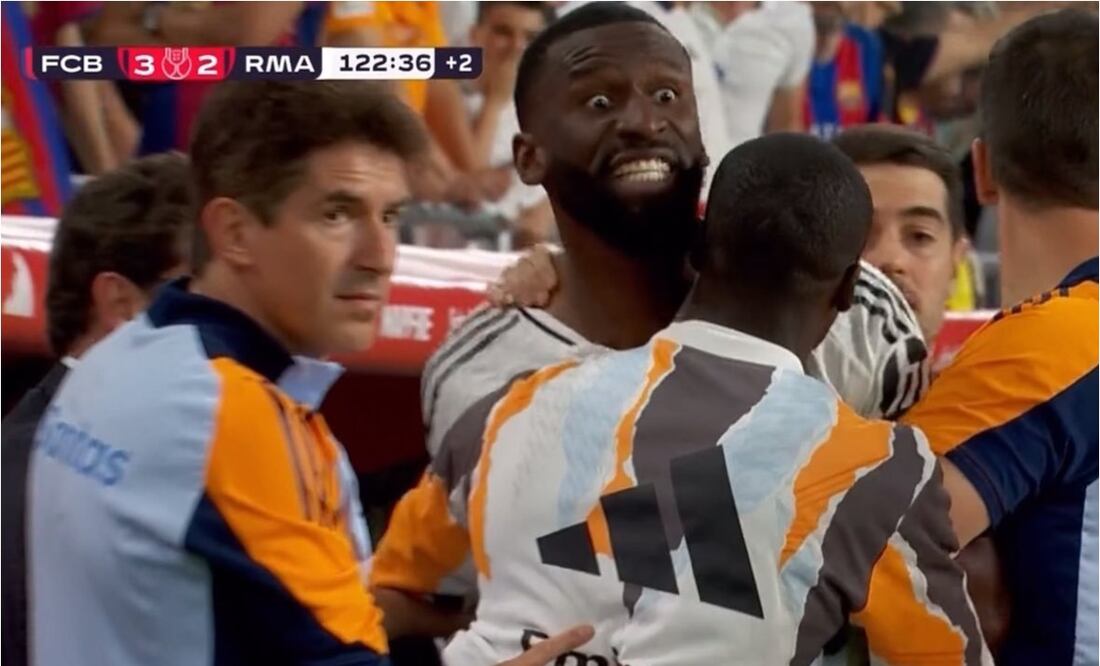 FOTO: ESPECIAL - Antonio Rüdiger explota en la Copa del Rey