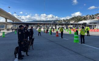 SSC alerta por movilización en caseta México-Cuernavaca; recomienda tomar previsiones viales
