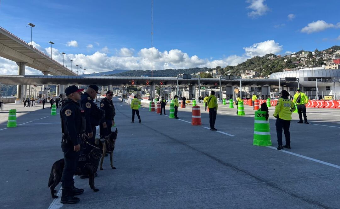 SSC alerta por movilización en caseta México-Cuernavaca. Foto: especial