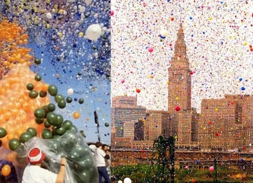 Lanzaron más de un millón globos para entrar al Guinness y ocurrió una tragedia: “Querían hacer algo grande”