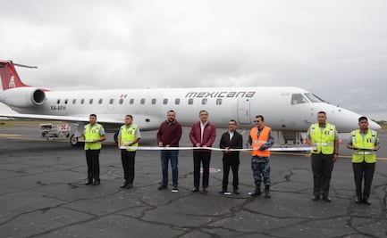 Américo Villarreal espera que vuelos de Mexicana contribuyan al desarrollo de Tamaulipas