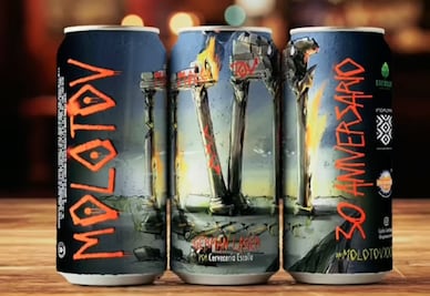 Molotov lanza su propia cerveza, a propósito de 30 años de carrera