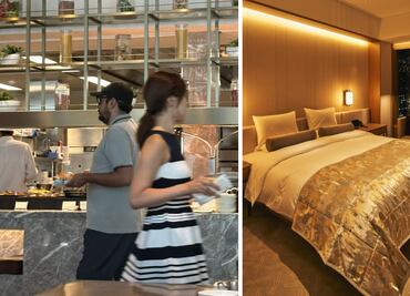 ¿Cómo es el hotel Okura?; Andy López Beltrán fue visto comiendo junto al diputado Daniel Asaf en sitio lujoso de Tokio, Japón