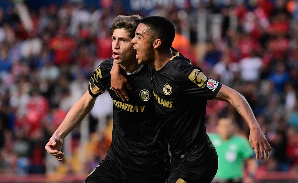 Toluca en celebración de gol durante el Clausura 2024 - Foto: Imago7