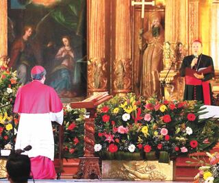 Reabren Catedral San Bernardino en Xochimilco