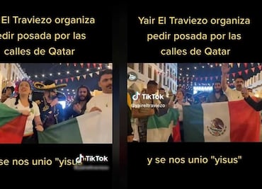 Tiktoker organiza posada en calles de Qatar