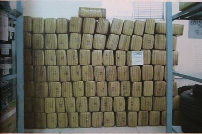 Ejército decomisa 990 kilos de marihuana en Durango