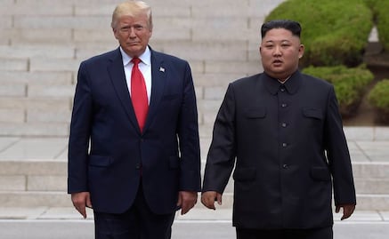 Trump afirma que se ha comunicado con Kim Jong-un, líder de Corea del Norte; dice que tienen "muy buena relación"