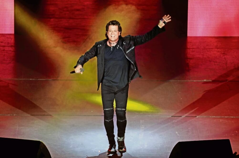 El cantante destacó la cultura mexicana y entonó una ranchera (LUIS CORTÉS. EL UNIVERSAL)