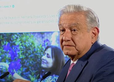 “Estamos tristes”: AMLO lamenta fallecimiento de Rosalinda López Hernández
