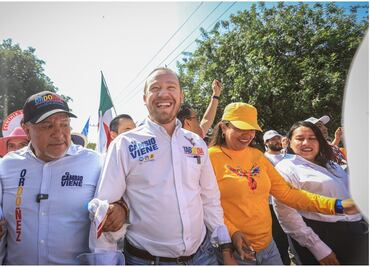 Quedan 8 días para convencer a los indecisos: Taboada en cierre de campaña de Daniel Ordoñez
