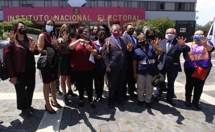 Se registran Porfirio Muñoz Ledo y Citlalli Hernández por dirigencia de Morena