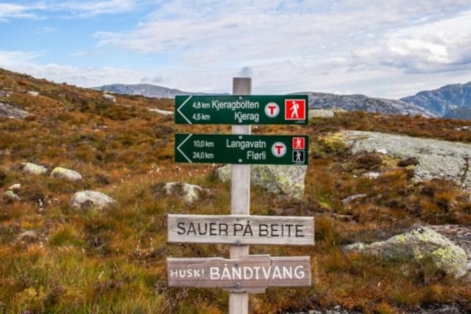 Kjeragbolten: ¿te subirías a esta roca suspendida en un abismo?