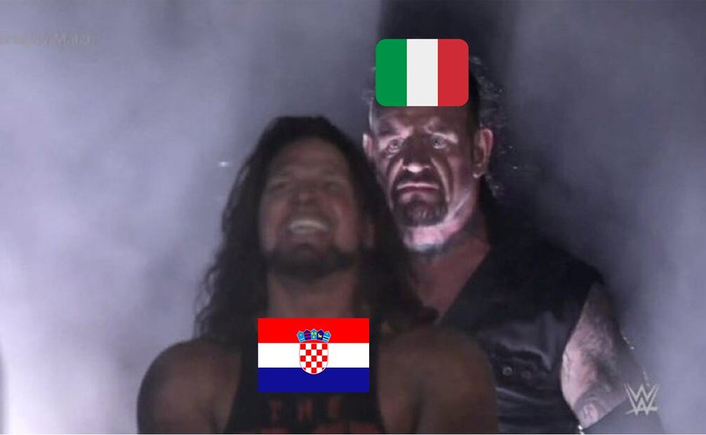 Los mejores memes del empate entre Italia y Croacia