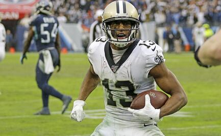 Michael Thomas se convierte en el líder de recepciones en una temporada de NFL