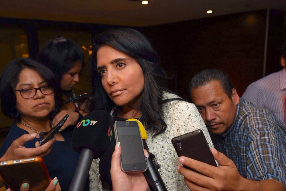 Imagen tomada del Twitter de Alejandra Barrales 