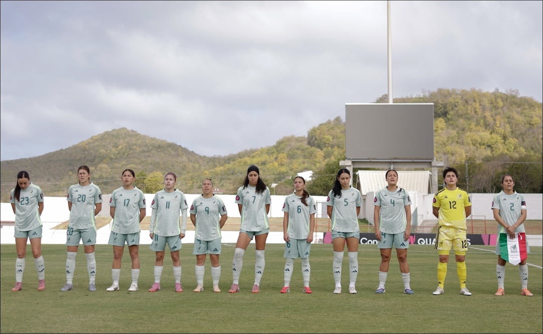 La Selección Mexicana Femenil aplastó a Santa Lucía antes de medir fuerzas con Brasil / FOTO: @Miseleccionfem