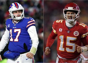Josh Allen contra Mahomes, efectividad en crecimiento