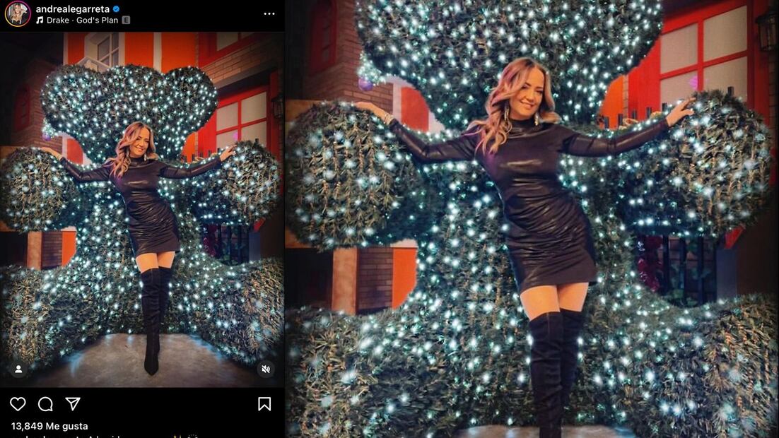 Foto: Instagram @andrealegarreta