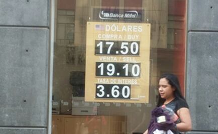 Dólar al menudeo se dispara a $19.05
