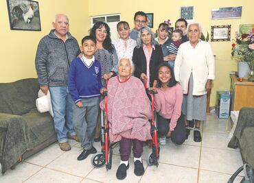 Festejan 100 años de la abuelita “Mamá Grande”