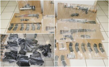 Detienen a seis hombres que portaban armas de uso exclusivo del Ejército en Sinaloa