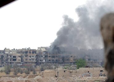 Reportan lanzamiento de misiles contra puestos del régimen sirio