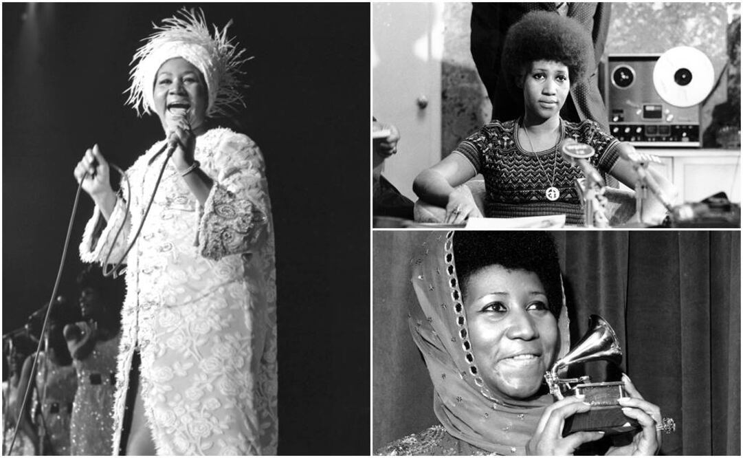Aretha Franklin, la "reina del soul". Foto: REUTERS y AP