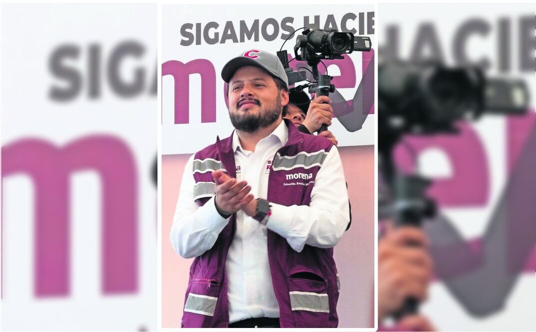 Sebastián Ramírez, dirigente de Morena en la capital, expuso que es importante garantizar que esa mayoría salga a votar Foto: Especial