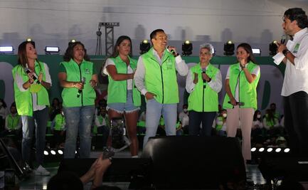 Partido Verde de la CDMX realiza cierre de campaña sin sana distancia