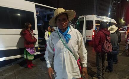 Crónica. El Ángel de la Independencia se convierte en la central de autobuses más grande del país