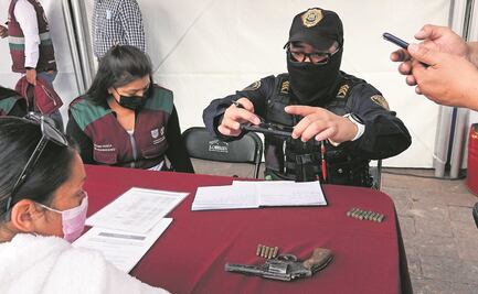 Van 102 armas canjeadas este año