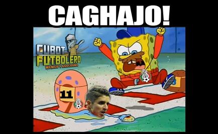 Los memes de la derrota de México ante Argentina 