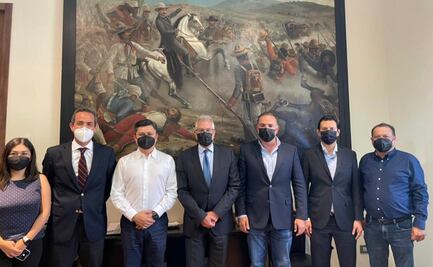 Sami Nmeir, embajador de Líbano para México y Centroamérica, se reúne con funcionarios de Oaxaca