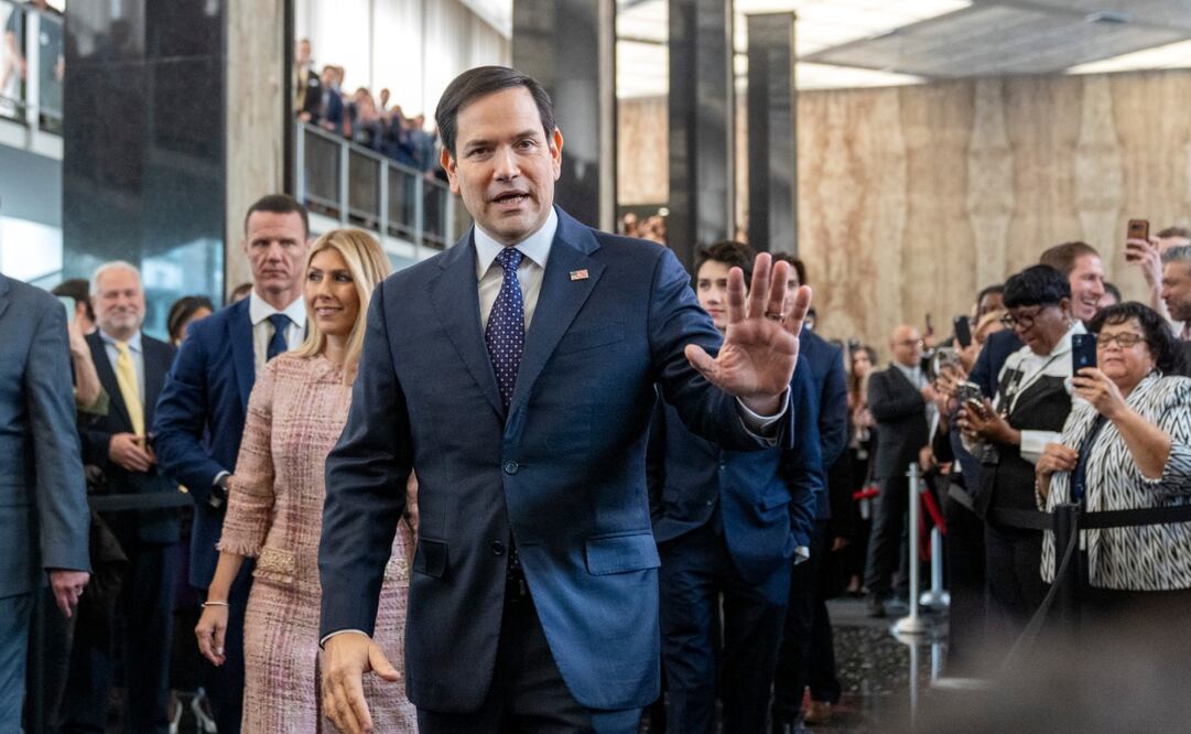 Marco Rubio, el secretario de Estado de Estados Unidos, visitará a los países aliados de EU. Foto: AP