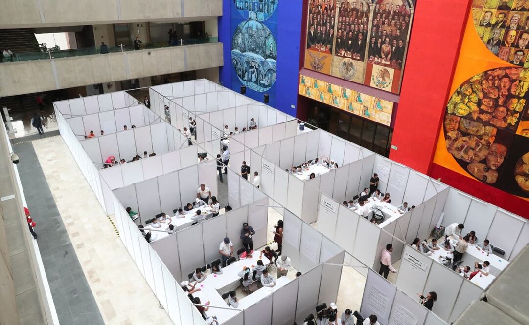 Instalacion de Parlamento de Niñas y Niños en Cámara de Diputados. Foto: Especial
