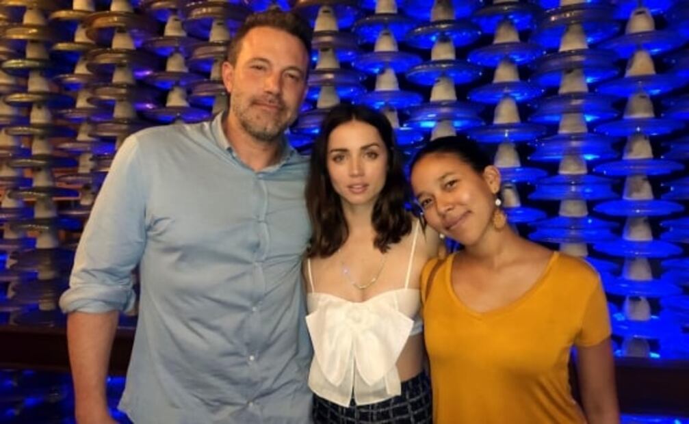 Sí hay romance entre Ben Affleck y Ana de Armas 
