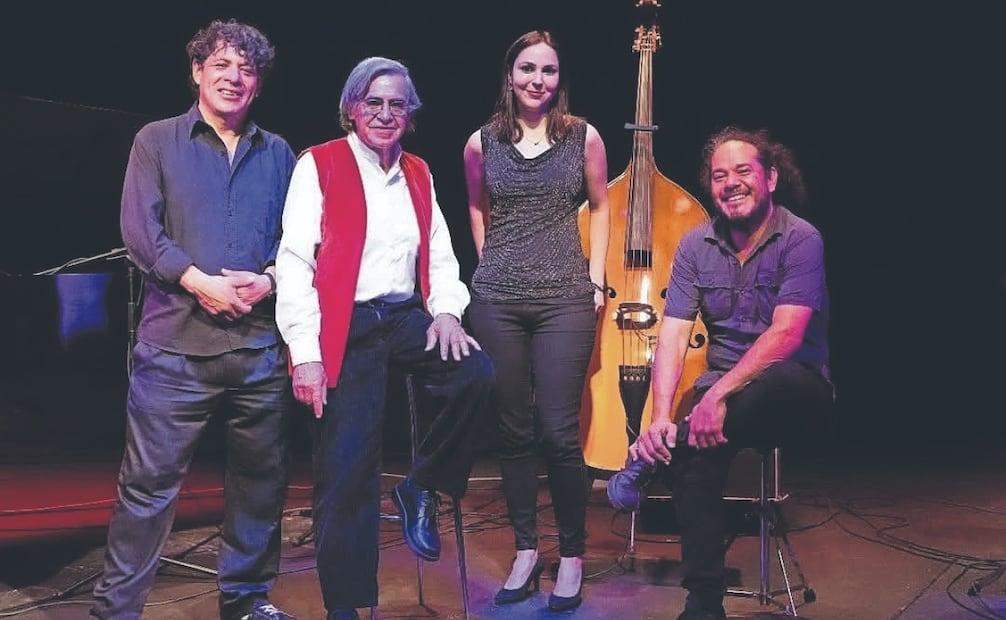 Cuarteto Mexicano de Jazz, fundado por Francisco Téllez hace más de medio siglo. Foto: Archivo. Francisco Téllez