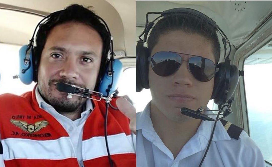 Los capitanes Mario Alberto Núñez y Javier Ignacio González volaron por última vez el viernes 8 de diciembre. (FOTO: Cortesía)