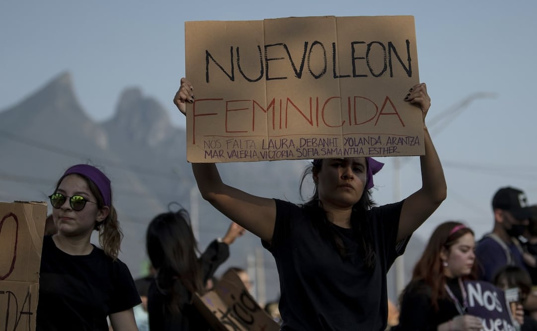 Protesta contra los feminicidios. Foto: Archivo/EL UNIVERSAL