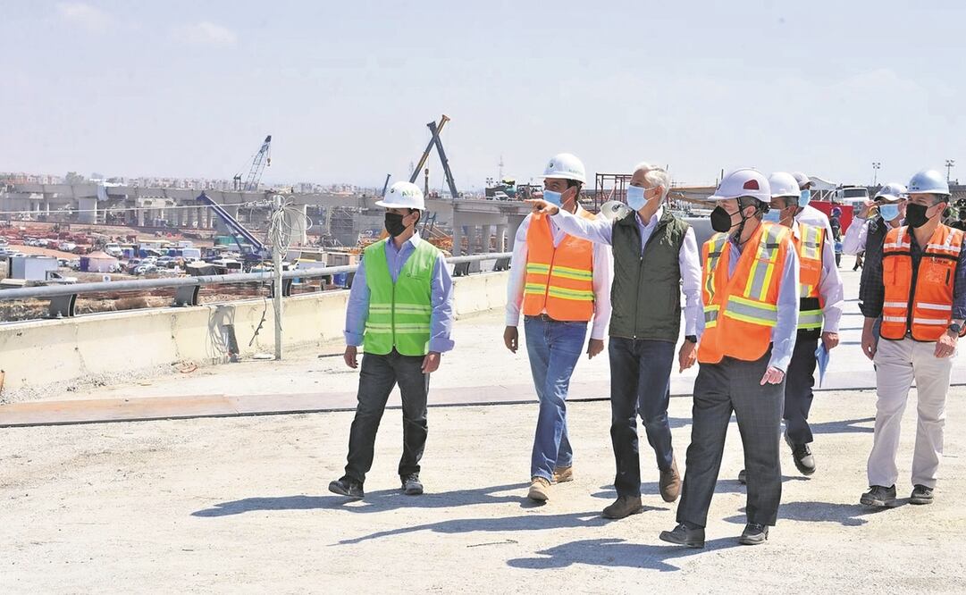 El gobernador supervisó el avance de las obras. Foto: ESPECIAL